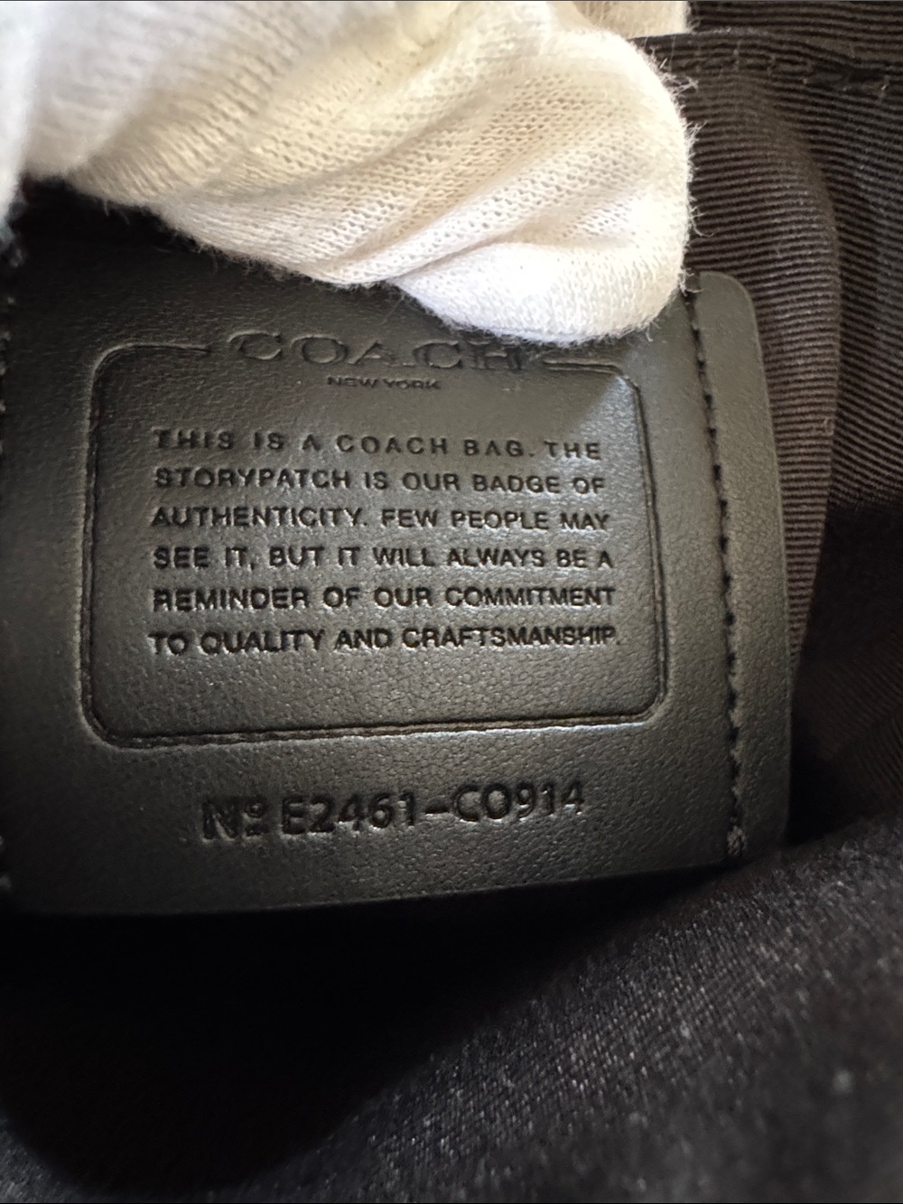 🖤Coach Black Pebbled Leather Messenger Crossbody - Coach EUC🖤 - Picture 11 of 17